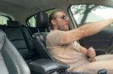 JustTheGays thumbnail for Jerking my cock while driving Kenneth Lee kennethleee