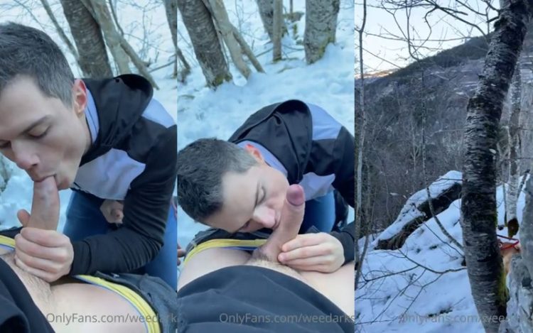 thumbnail for Weedarks – blowjob on a winter hike