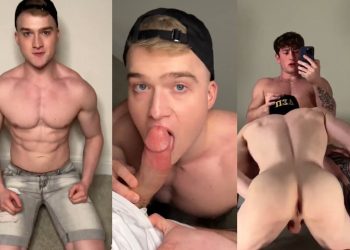 thumbnail for Alek worships and sucks Tory’s sweaty cock