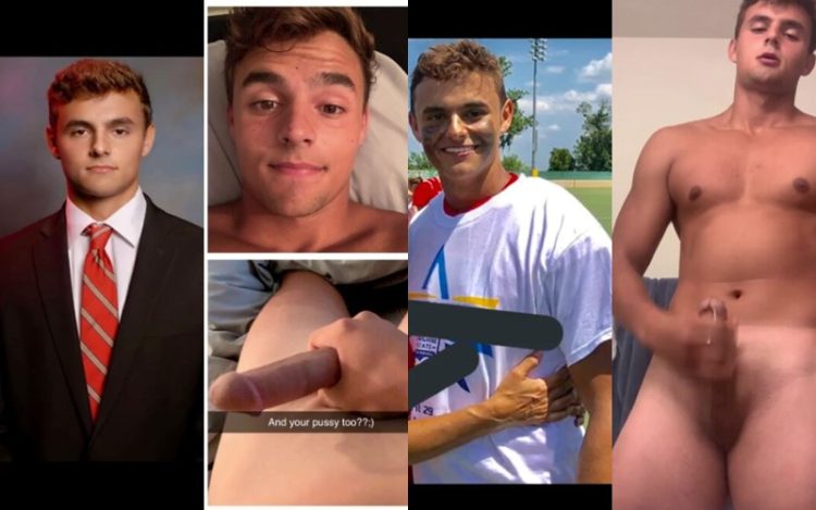 JustTheGays thumbnail for College jock – compilation of jerking and fucking himself with a brush