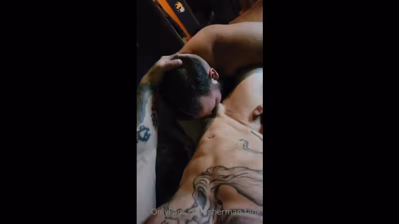JustTheGays thumbnail for Face fucking a Grindr hookup and cumming down his throat Sherman Tank sherman.tank_