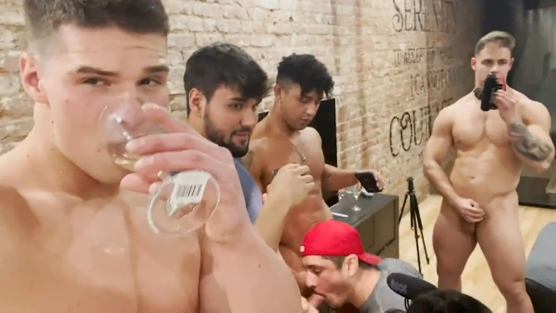 thumbnail for Servicing a group of guys dicks – Malik Delgaty – Matt Luscious (CreamyGorilla) – Kenzo Alvarez – CreamyRowan