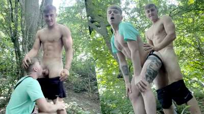 thumbnail for Gay 0161 Couple fuck in the woods