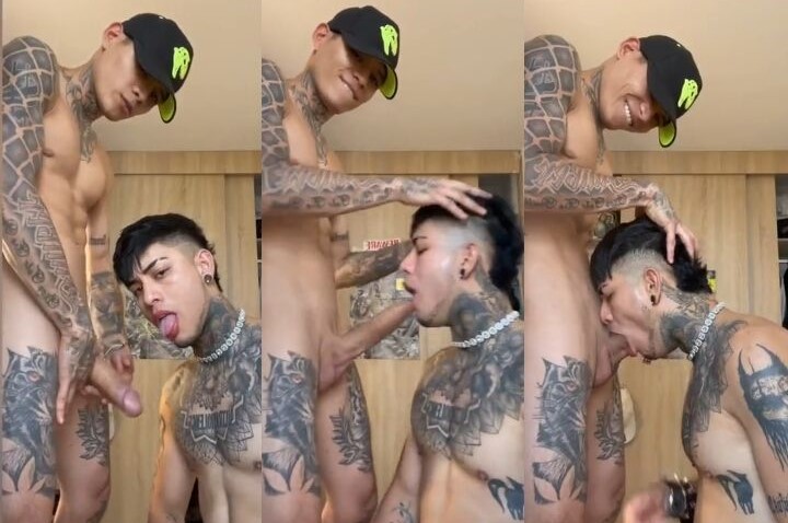 JustTheGays thumbnail for demondsex18  – throat fucking