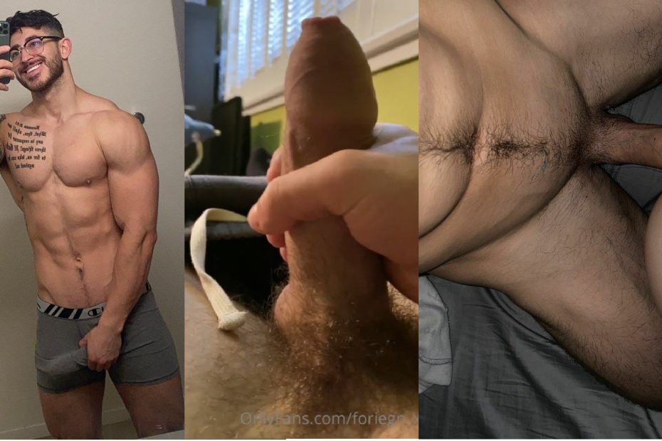 JustTheGays thumbnail for Foreign_xo shows off his cock – compilation