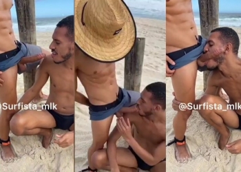 JustTheGays thumbnail for Surfista_mlk – beach BJ