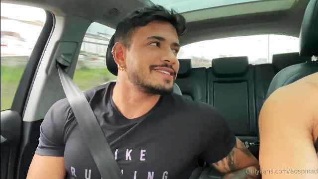 JustTheGays thumbnail for Alejo Ospina – Gets Fucked By A Stranger In A Car