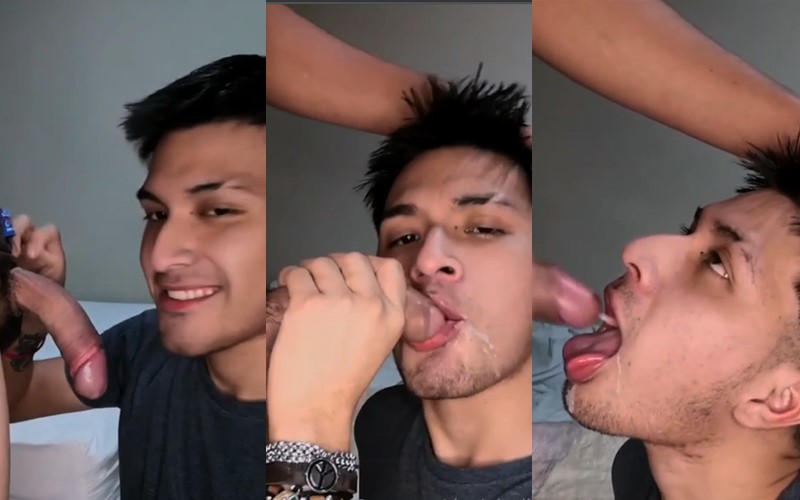 JustTheGays thumbnail for Deniel Valles takes his friend’s dick