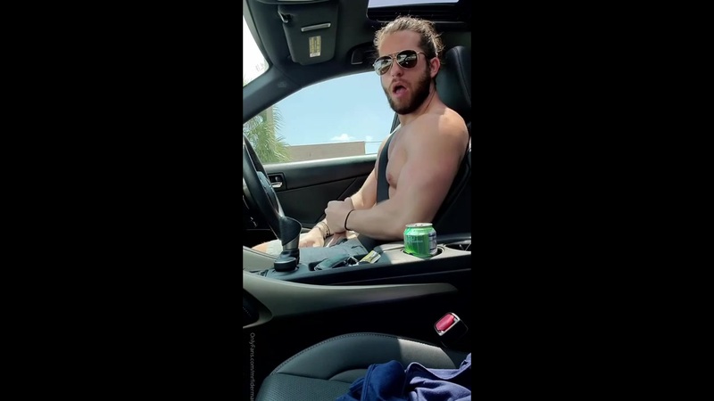 JustTheGays thumbnail for Jerking off in my car while driving till I cum – Ed Armstrong (mrfiderman)