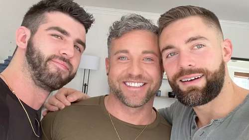 thumbnail for Colby Melvin, Xavier Robitaille, and Griffin Barrows fuck