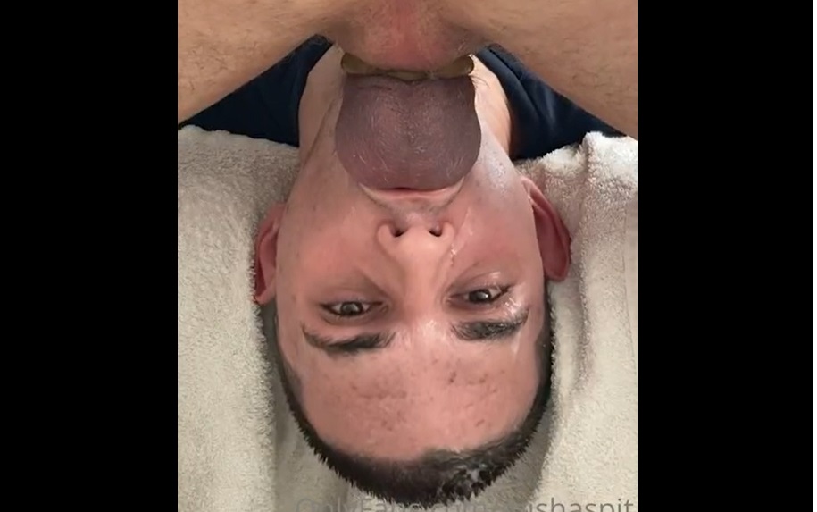 thumbnail for Mishaspit gets facefucked and gagged again