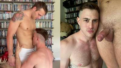 JustTheGays thumbnail for Bros Being Bros – Adam Cain and Darren Jacobs jerk and worship