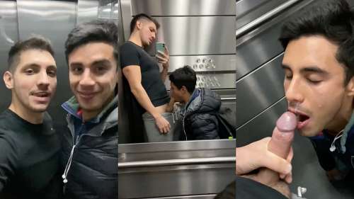 thumbnail for KippNYC and Emilliano Terra – elevator blowjob