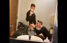 JustTheGays thumbnail for Alex Grant With A Twink In A Public Restroom - amateur gay porn from OnlyFans JustForFans GayForFans - video