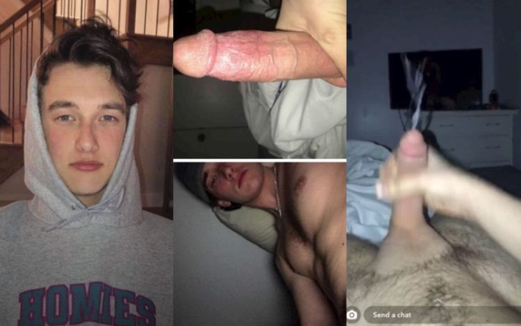 JustTheGays thumbnail for Gorgeous college student “Adam” – leaked jerkoff compilation