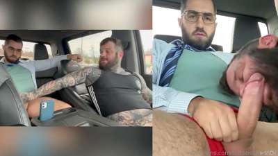 thumbnail for Tyler Durden sucks a hot stud in the car