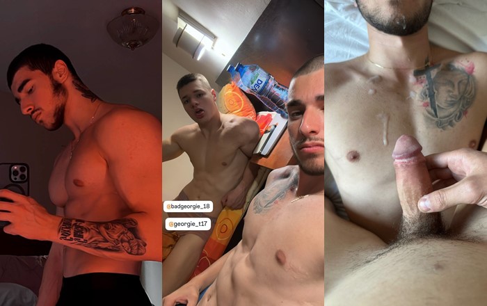 JustTheGays thumbnail for fit guys jerk together – badgeorgie_18, georgie_t17, t_georgiev12, pavel_boychev