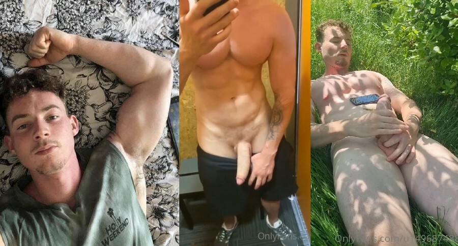 thumbnail for Tom Sutcliffe – big dick of EnglishLad – Jerking and cumming on grass