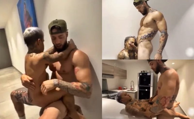 thumbnail for Fucking a dwarf in the kitchen after a workout