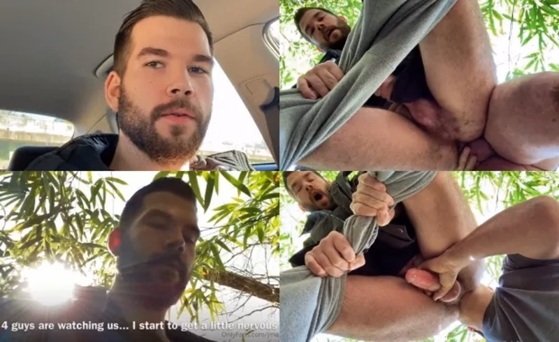 JustTheGays thumbnail for Jmasonfoxxxy – recording my first cruising in the park
