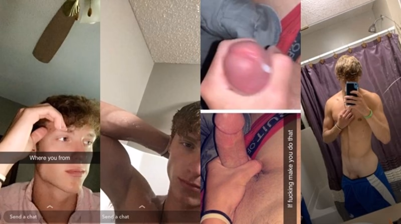 JustTheGays thumbnail for Thin twink jerks off – a compilation