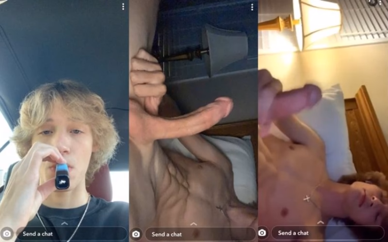 JustTheGays thumbnail for Compilation of a Tiktoker jerking his twink dick - amateur gay porn from OnlyFans JustForFans GayForFans - Jerk Off, Solo, Young/Twink